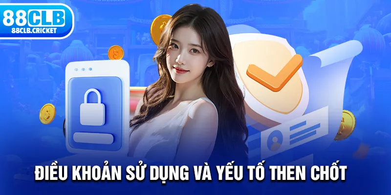 Điều khoản sử dụng và yếu tố then chốt